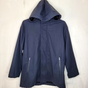 Zara Rubberized Water Repellent Parka Size Large